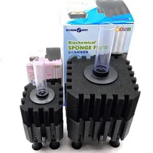 [SIMPLE STEP]어밥 구피 바이오 공기 스펀지 코어 단지 여과기 대 소