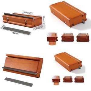 호환 P88E 기타 프렛 엣지 파일 조정 가능한 각도 프렛 드레싱을위한 나무 질감