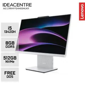 레노버 아이디어센터 AIO 27IRH9 F0HM00MUKR 27인치 올인원PC 일체형 컴퓨터 8GB 512GB YO