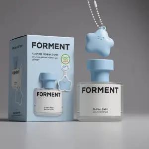 포맨트 시그니처 퍼퓸 코튼베이비 50ml+미니 퍼퓸밤키링