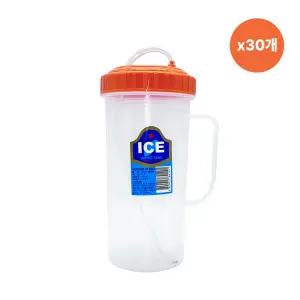 덕신 손잡이 빨대 물컵 500ml x30개 환자용물컵 요양원 병원용물컵 입원 [색상랜덤]