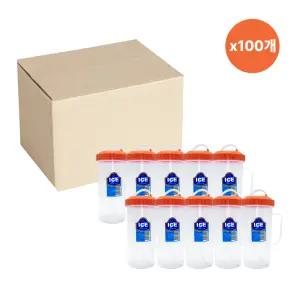 덕신 손잡이 빨대 물컵 500ml x100개 환자용물컵 요양원 병원용물컵 입원 [색상랜덤]