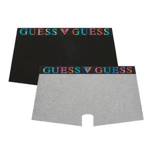 [게스언더웨어](센텀시티점)남성(2종SET)면모달 컬러로고 캐주얼 드로즈(GDMDRA11)