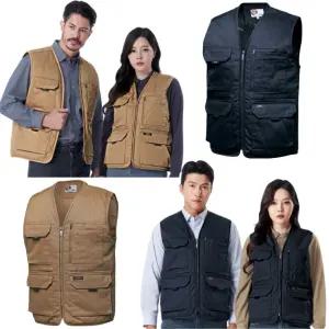 겨울 작업용 공구조끼 목수 작업패딩조끼 공구조끼 작업용패딩조끼