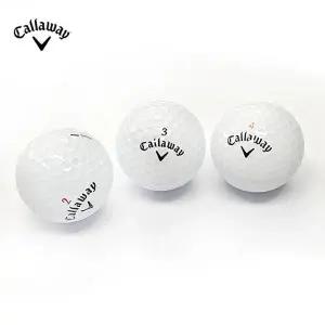 [하프클럽/달인골프]캘러웨이 2피스 로스트볼 화이트 A+급 10개