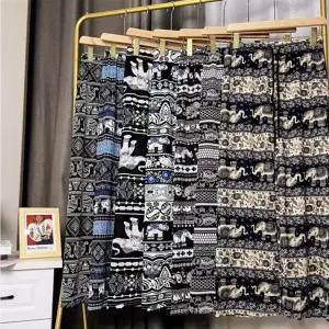 프리미엄 여름 태국 코끼리 바지 쿨팬츠 와이드밴딩 qpm8+9ggY