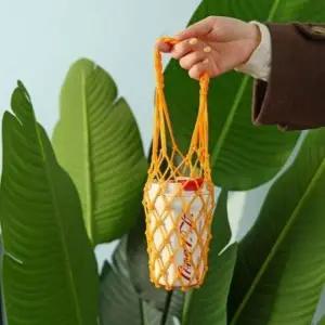 텀블러 네트 가방 드링크백 메쉬 그물 홀더