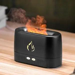 불모양가습기 활활불멍 USB 무드등 가습기 사무실 침실