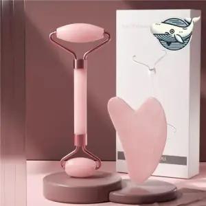 도자기괄사 피부관리 마사지 롤러 경락판 별미