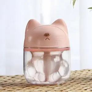 책상미니가습기 이쁜 실내 디자인 조명 저소음 공기정화 무드 가습기