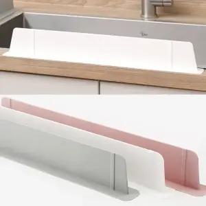 국산 프리미엄 실리콘 싱크대 물막이 52CM 물튀김방지 강력흡착