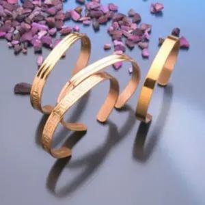 [영국수입] 사보나 런던 항균 정전기방지 구리 건강 뱅글팔찌