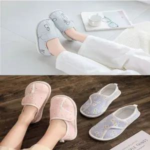 벨크로 여성 덧신 실내화 거실화 실내 슬리퍼 거실 사무실 쿠션 어린이집 유치원 선생님 층간소음 방지화