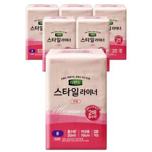 디펜드 스타일 라이너 무향 롱 28Px6팩 여성용 요실금
