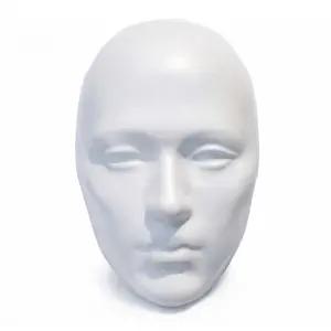 메이크업 실기 연습용 백색 플라스틱 아트마스크 마네킹