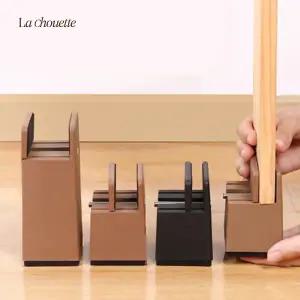 가구 다리 받침 자유자재 높이 조절 책상/침대/협탁 올리기 가구발 블랙/브라운 일자형/사각형 5cm 10cm