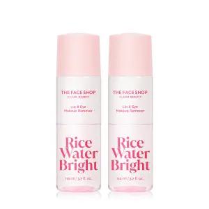 더페이스샵 미감수 브라이트 립앤아이 메이크업 리무버 110ml x 2ea
