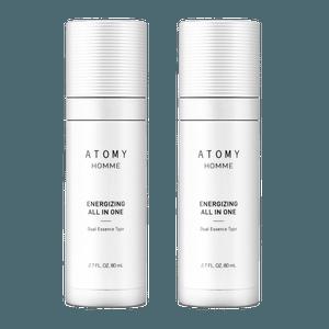 애터미 옴므 에너자이징 올인원 80ml x2개