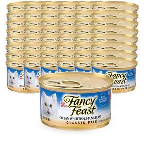 퓨리나 팬시피스트 참치와흰살생선 캔 85g x48개