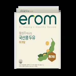 [이롬황성주]무가당두유 190ml x 80팩(16입 x 5박스)