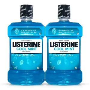 리스테린 쿨민트 1.5L 2개