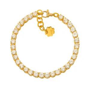 [한국금다이아몬드] 순금 테니스 팔찌 24K 18.75g 여자 금팔찌