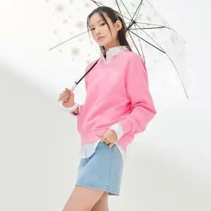 [하프클럽/체이스컬트]여자 브이넥 맨투맨