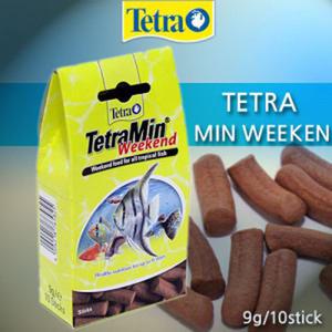 테트라민 위크엔드 10정/ 열대어 물고기 관상어 구피 장기 사료 먹이 밥 주말 휴가 명정 연휴 스틱 블럭