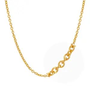 [한국금다이아몬드] 순금 목걸이 24k 금 여자 고방 체인 7.5g 18K장식