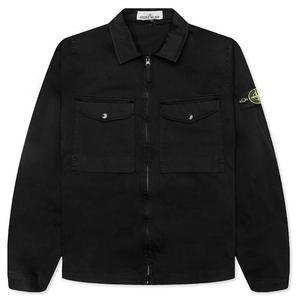 [밀라코/국내] 스톤아일랜드 스트레치 코튼 새틴 오버셔츠 801510812 V0029