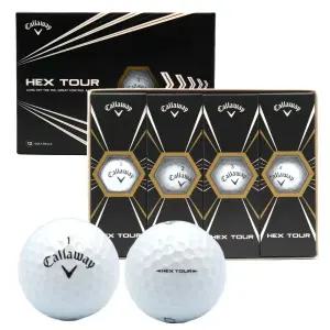 선물포장 캘러웨이 HEX TOUR 3피스 골프공 화이트 1박스 12개입