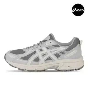 아식스 젤 벤쳐 6 여성 주니어 운동화 클레이 그레이 크림 1204A162-021
