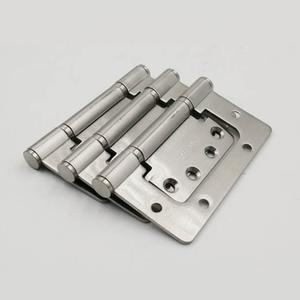 ABS도어교체 이지경첩 설치 시공 스텐 스틸 은색 3P