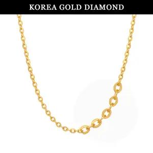 [한국금다이아몬드] 순금 목걸이 24k 금 여자 모줄 체인 7.5g
