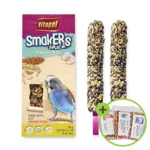 [하프클럽/올펫몰]비타폴 깃털 영양바 2개입 앵무새 간식 모이 깃털강화