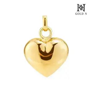 골드앤 14K/18K 파핑하트 팬던트 5mm/6mm/7mm/9mm/12mm/15mm