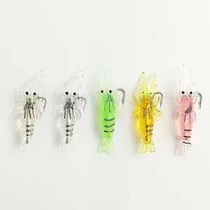 새우웜 소프트 베이트 20p세트 볼락웜 크릴 액션 인조-WFHS1PN