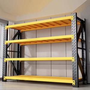 대형 랙 철제 정리 조립식 창고 선반 중량랙 4단 공장 기둥 물류 무볼트 공업용