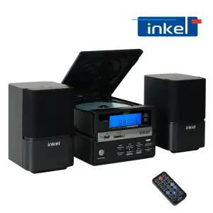 인켈 IK-CP250MC 올인원 블루투스 오디오 2.1채널 스피커 CD플레이어 라디오 알람 시계