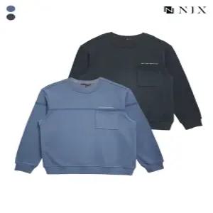 [닉스][NIX]유니) 포켓 프린트 워싱 맨투맨 (FNQSCTM771P)