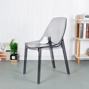 아크릴 투명의자 화장대 카페 유리 다이닝 투명 고스트체어