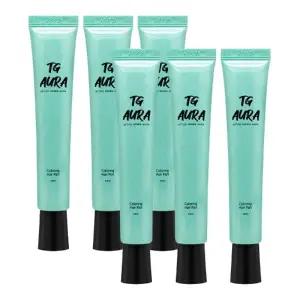 타투그리모 아우라 두피 물들임 에센스 흑갈색 30mlX6개