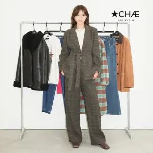 25FW 스튜디오 체크 핀턱 팬츠