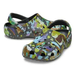 [크록스](하남점)[남여공용] 클래식 페인티드 플로럴 클로그 211587-0LD 크록스 샌들 슬리퍼 지비츠 그...