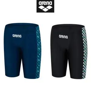 [정품] 아레나(ARENA) 남아동수영복 A5FB1PB12 캔디체크 4부 사각 블랙 네이비 65, 70, 75, 80, 85 사이즈 실내수영장 수영강습 수영훈련