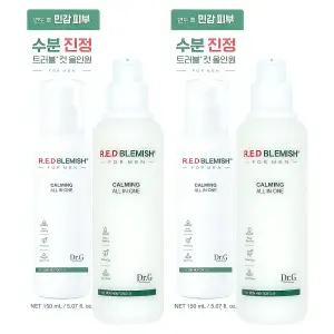 닥터지 레드 블레미쉬 포 맨 진정 올인원 150ml x 2개 끈적임 없는 남자올인원화장품