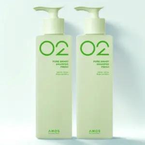 1+1 아모스 퓨어스마트 샴푸 프레시 500ml+500ml