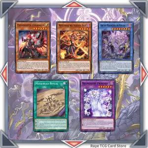 70PCS 미츠루기 피엔즈스미스 유희왕 카드 게임 덱 플레이 비 마스터 듀얼 DIY 덱