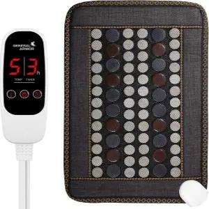 등 대형 52개의 옥색 및 20개의 투르말린 히팅 패드(자동 차단 기능 포함) 목 어깨 복부용 적외선 패드