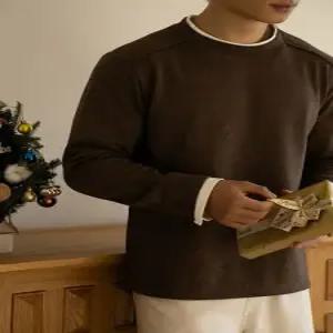 두툼한 맨투맨 래글런 인조 실버폭스 기모 남사친 겨울 가을 이너 투피스 패피4